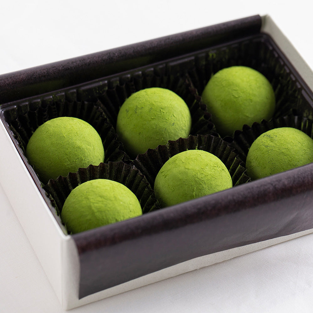TREEE'S KYOTO お濃茶トリュフチョコレート Leaf Edition