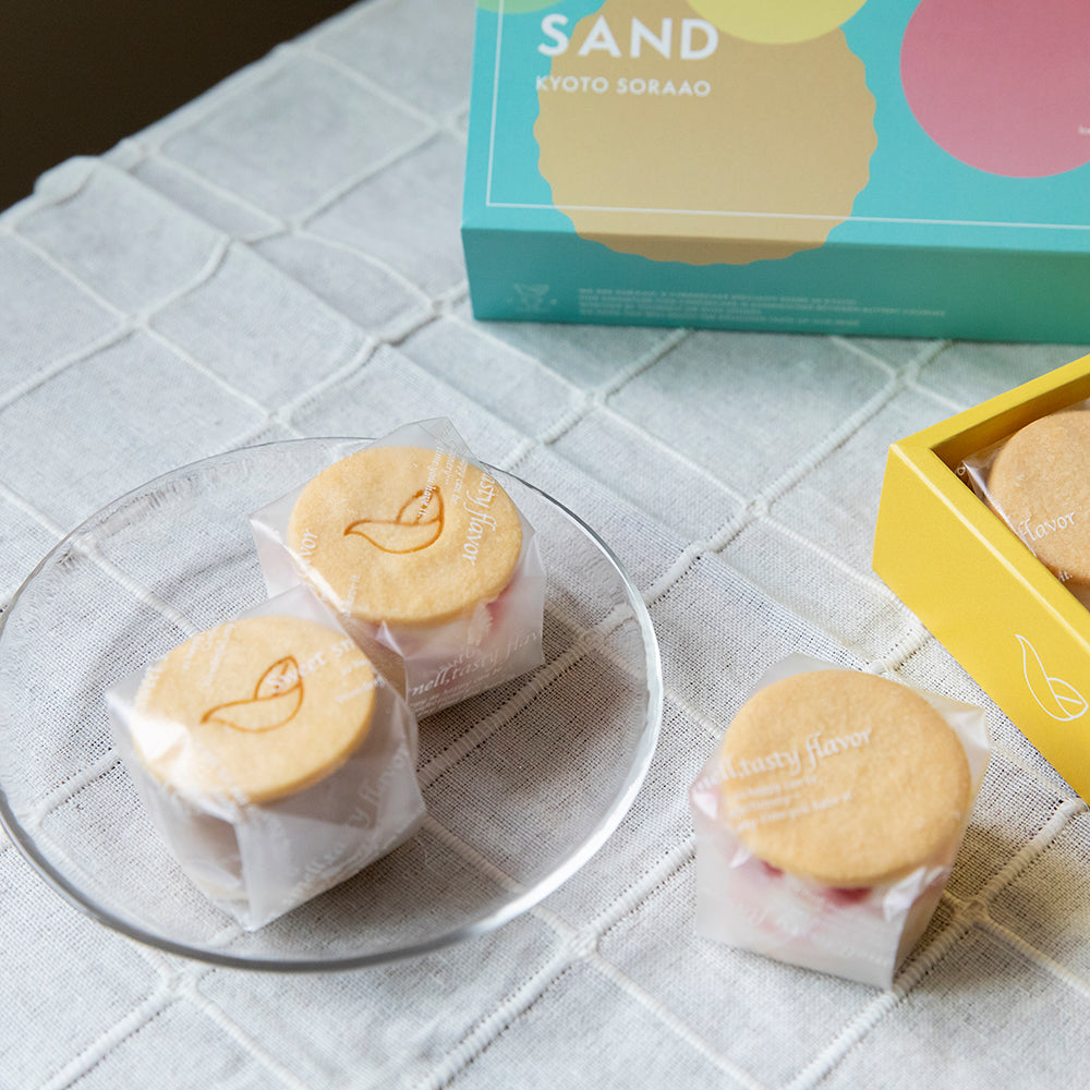 ソラアオのアイスチーズケーキサンド