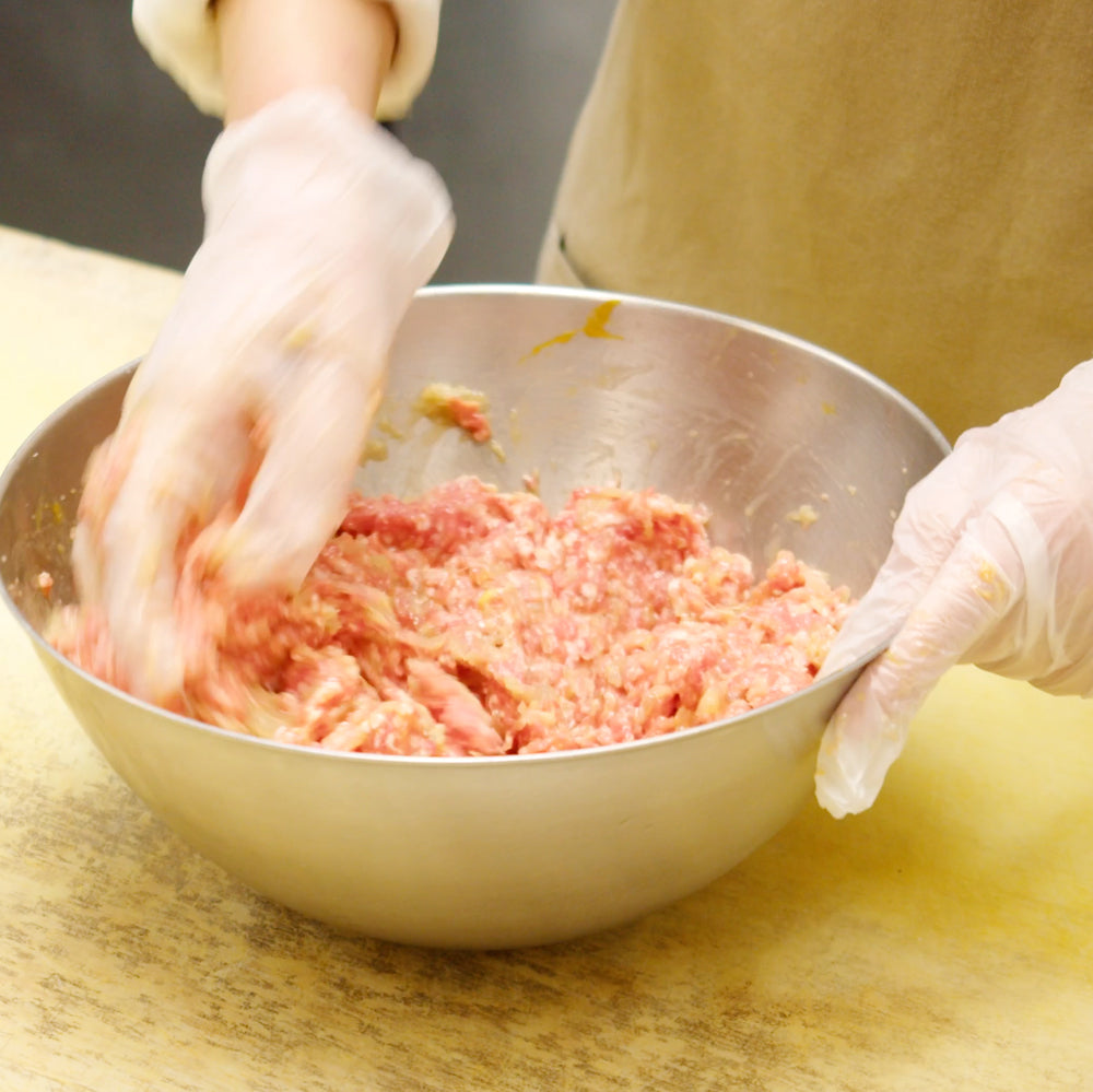 肉のはなふさ 手ごねハンバーグ6個セット