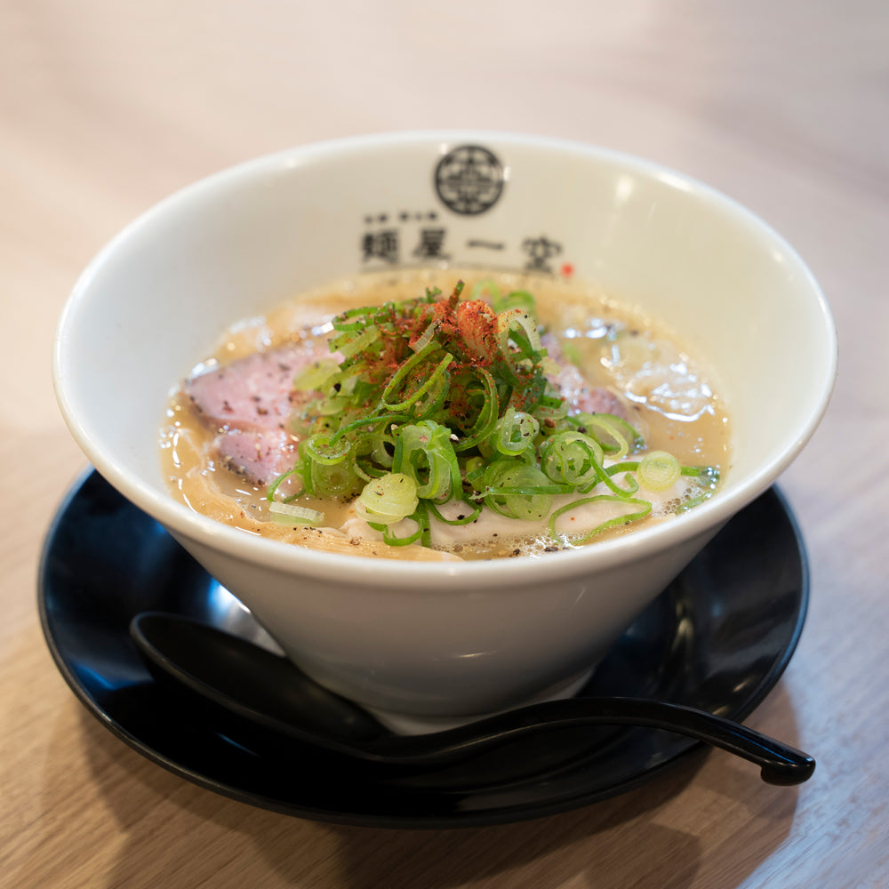 麺屋 一空 濃厚鶏白湯らーめん (九条ねぎ付き)2食セット