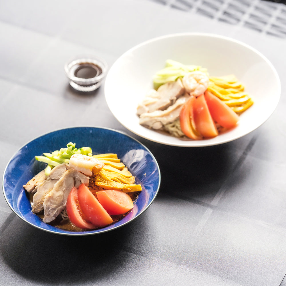楽仙樓 黒酢冷麺と冷麺食べ比べセット