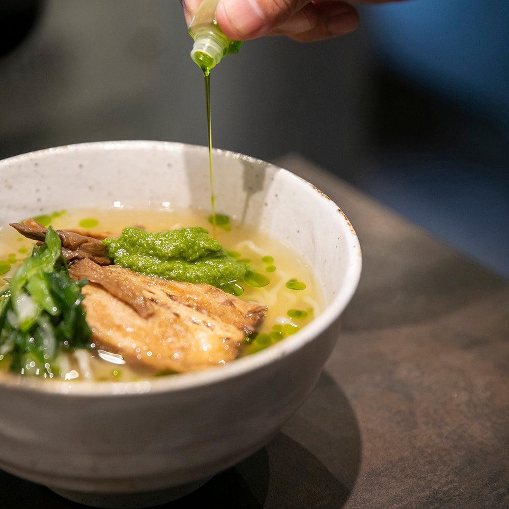 リストランテ ナカモト 熟成醤油ラーメン・木津川ねぎ塩ラーメン食べ比べセット