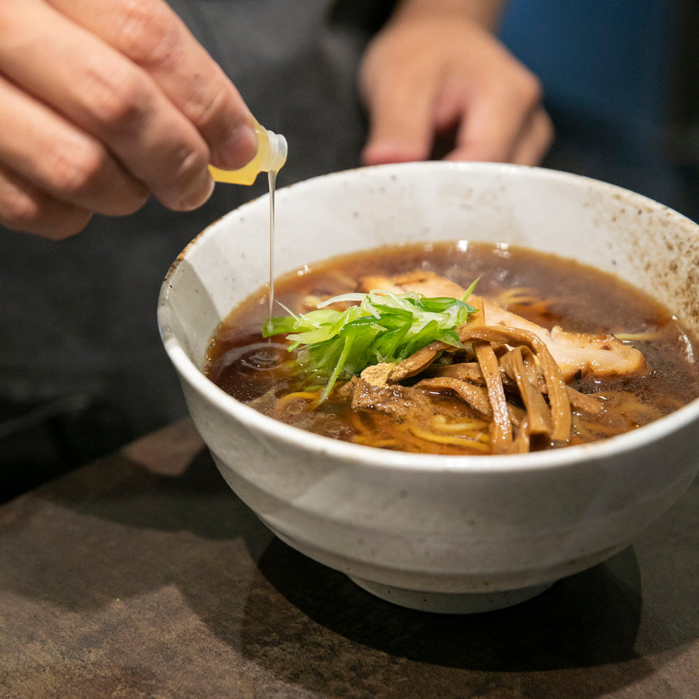 リストランテ ナカモト 熟成醤油ラーメン・木津川ねぎ塩ラーメン食べ比べセット
