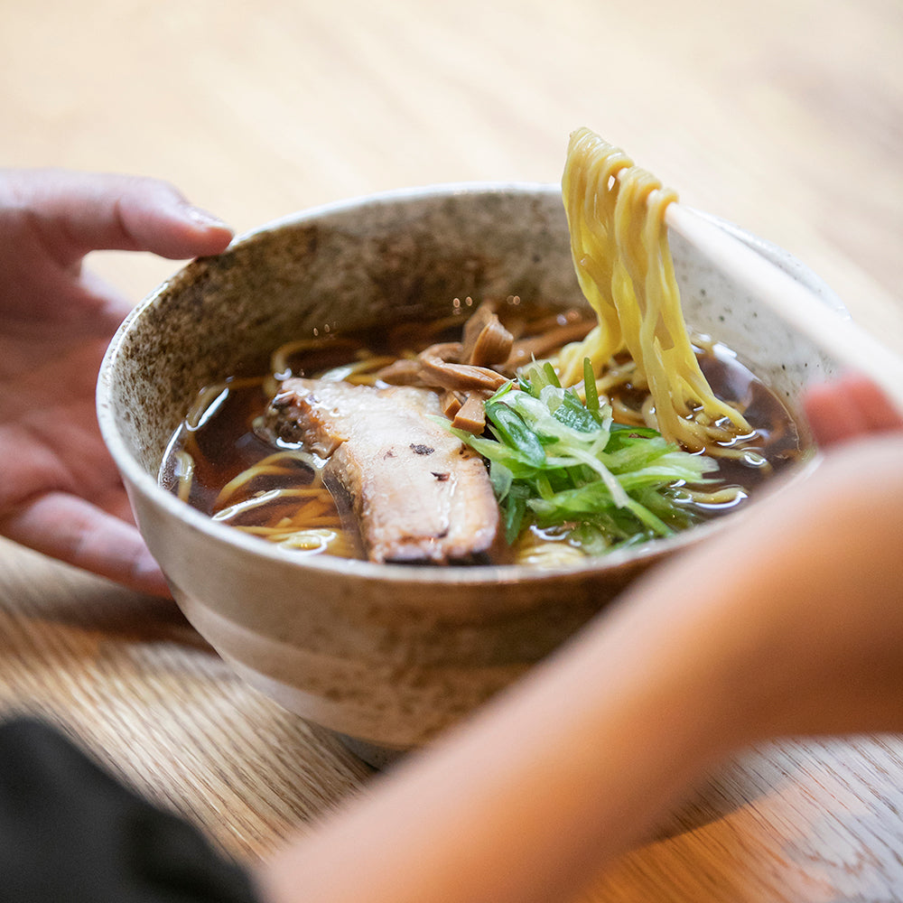 リストランテ ナカモト 熟成醤油ラーメン・木津川ねぎ塩ラーメン食べ比べセット