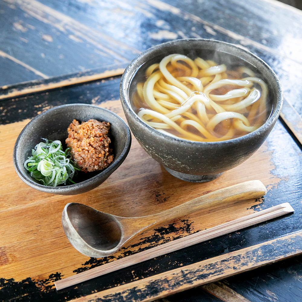 山元麺蔵 お試しかけうどん(かけ×きつね×肉味噌)3食セット