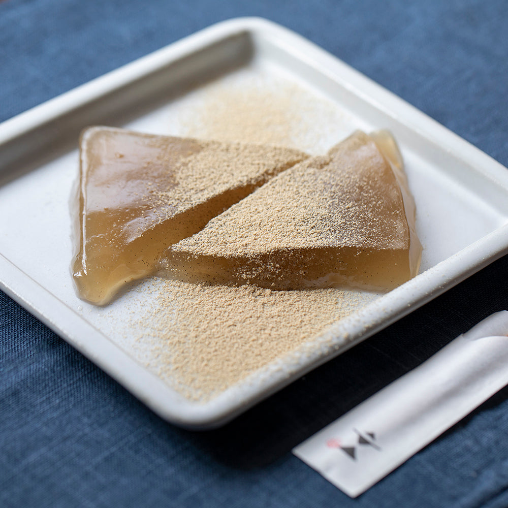 京甘味 文の助茶屋 本生わらびもち 好日