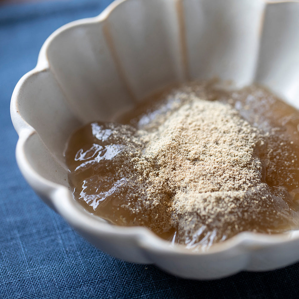 京甘味 文の助茶屋 本生わらびもち 好日・抹茶好日 2種