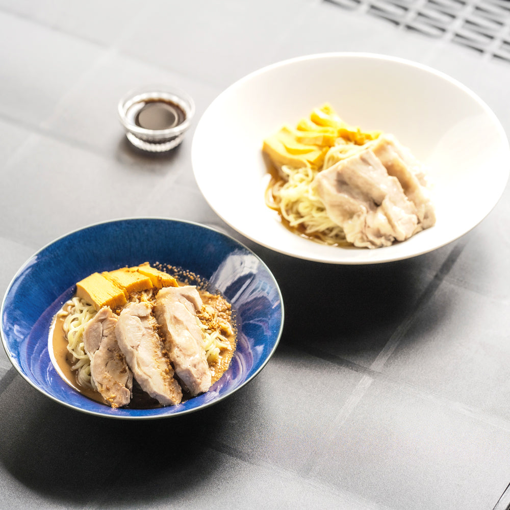 楽仙樓 黒酢冷麺と冷麺食べ比べセット