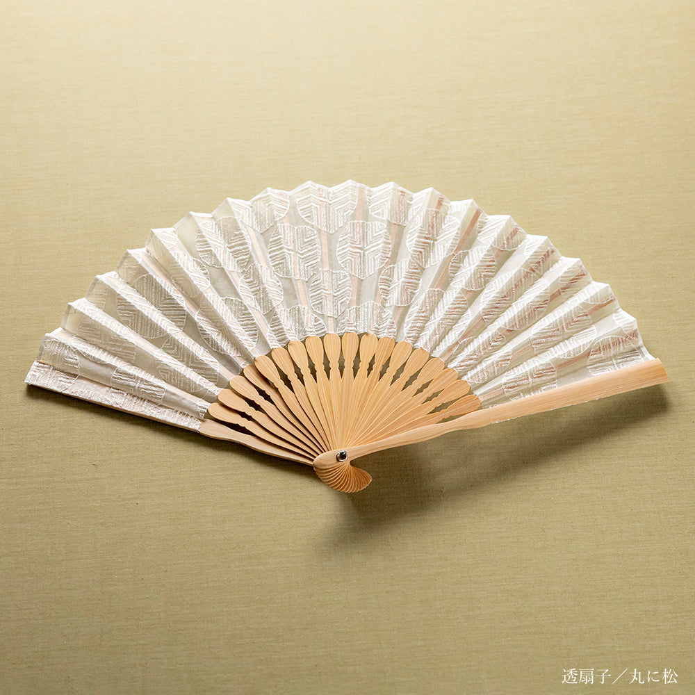 舞扇子 赤 ぼかし 金 両妻 扇子箱付 日本製 日本舞踊 （o舞2246